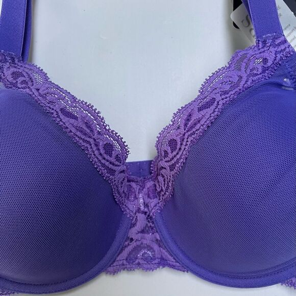 NATORI Feathers Full Figure Underwire Bra 32D - Picture 3 of 5